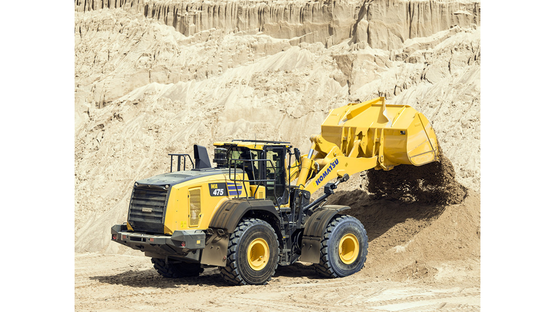 Pala Gommata KOMATSU WA475-10