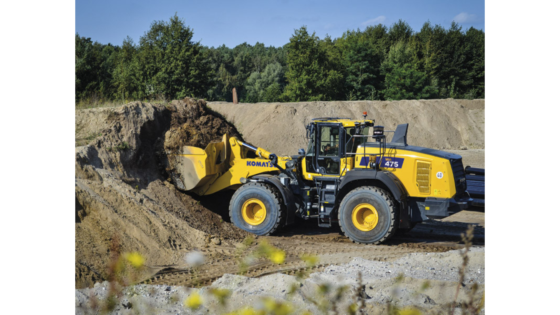 Pala Gommata KOMATSU WA475-11