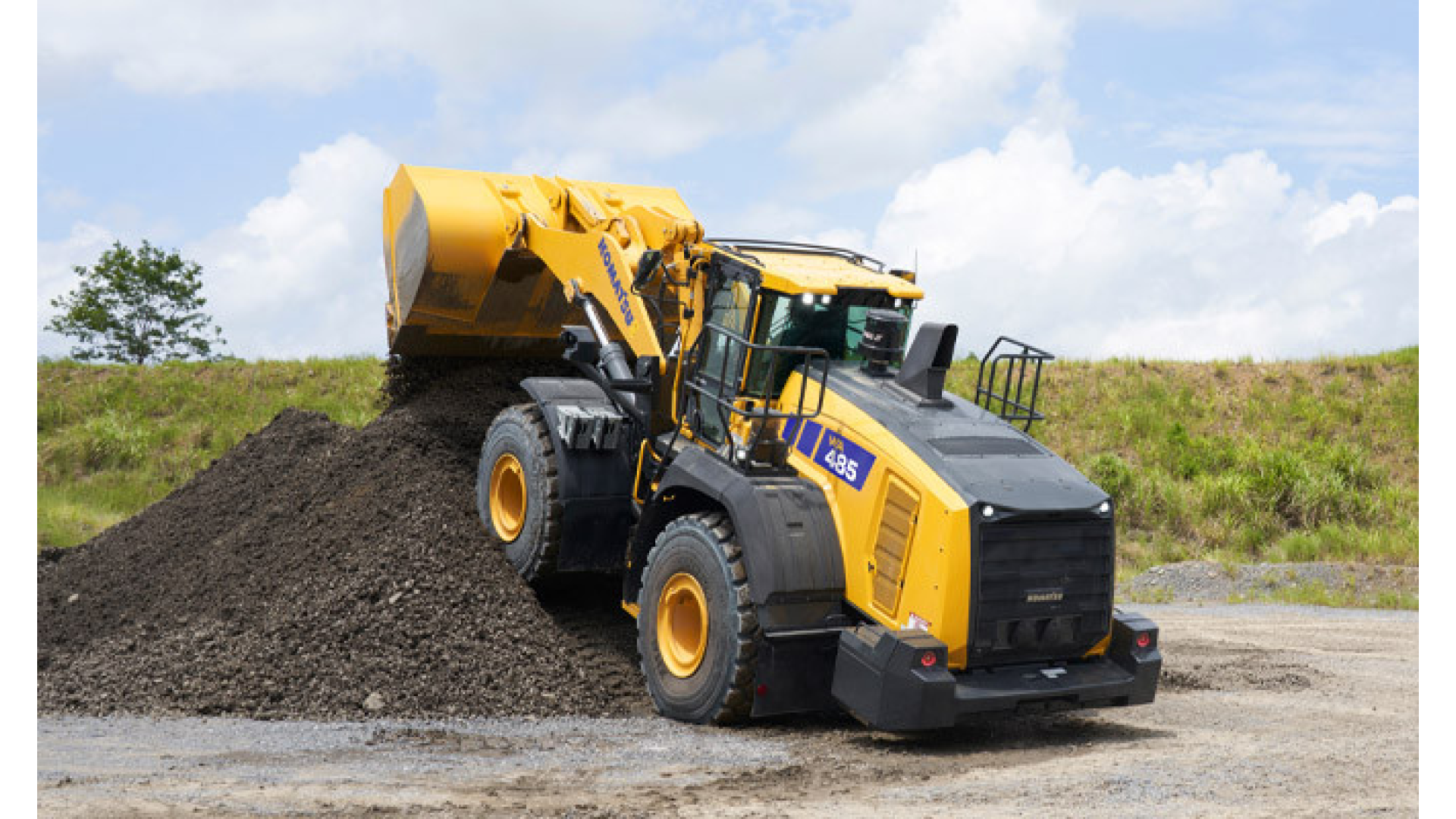 Pala Gommata KOMATSU WA485-11