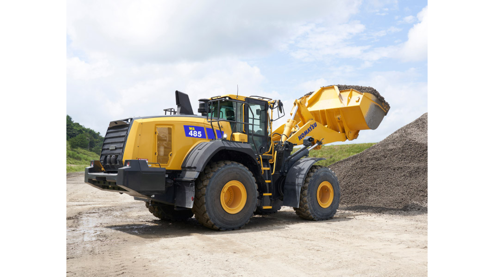 Pala Gommata KOMATSU WA485-11