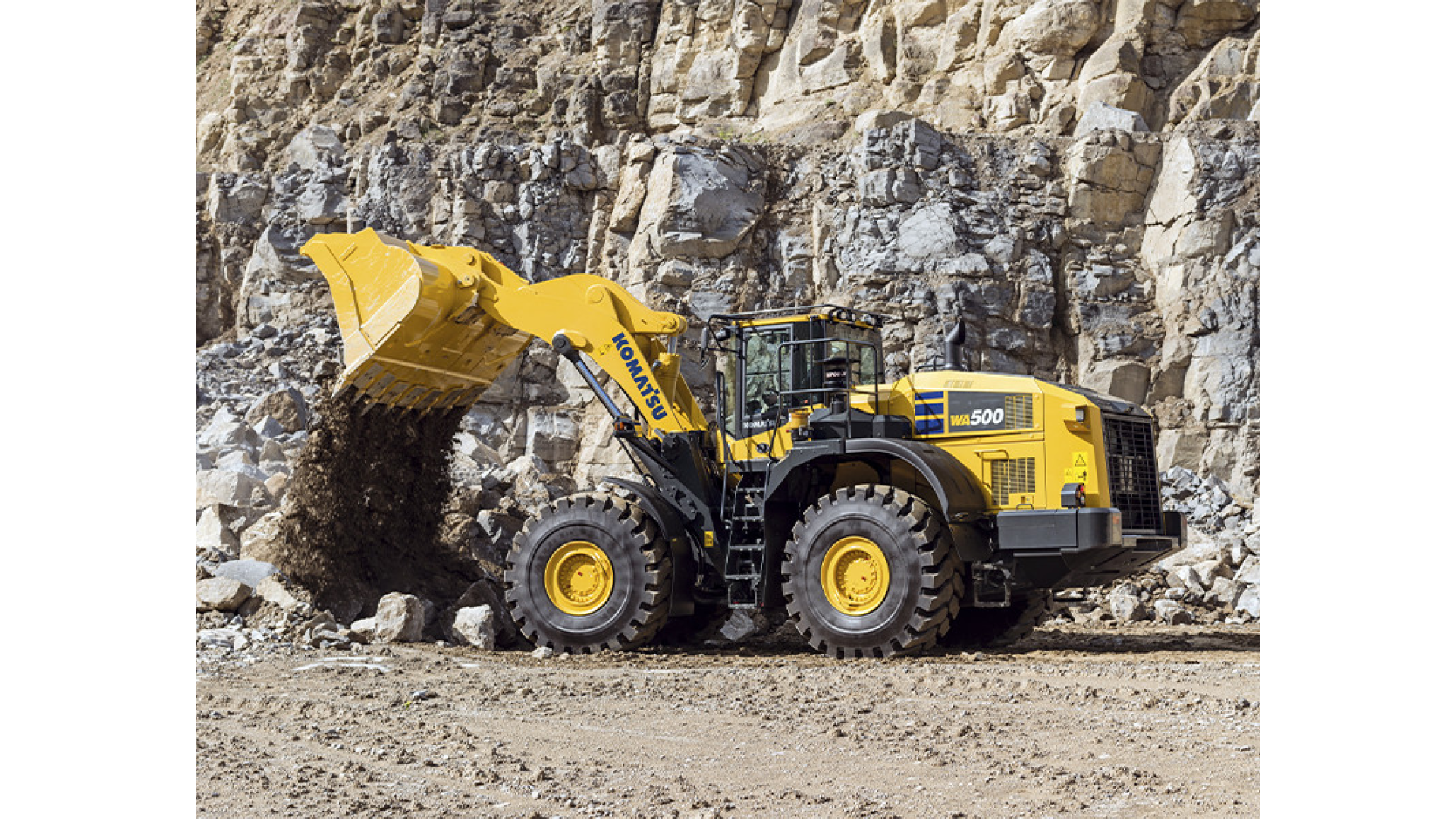 Pala Gommata KOMATSU WA500-8