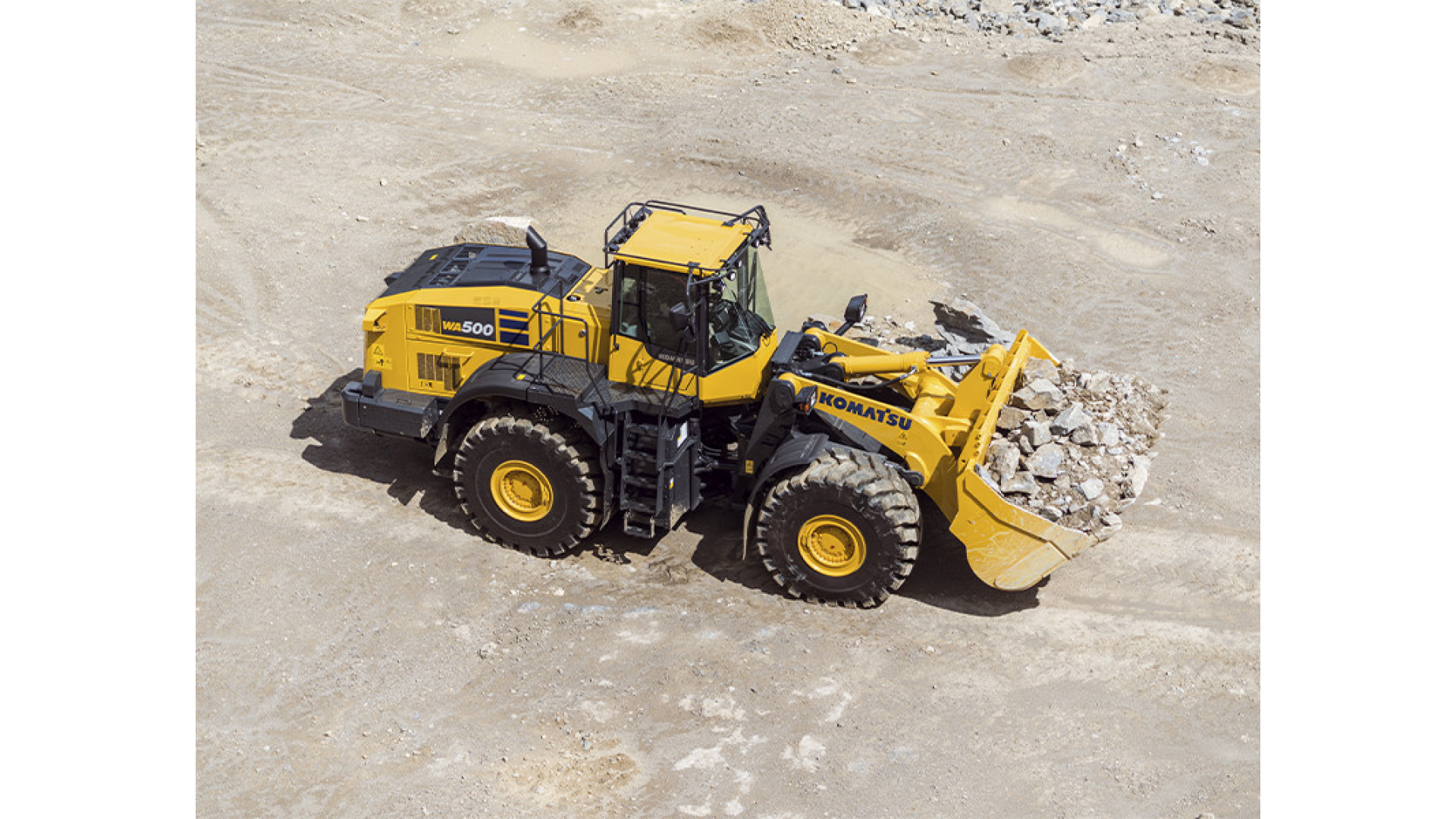 Pala Gommata KOMATSU WA500-8