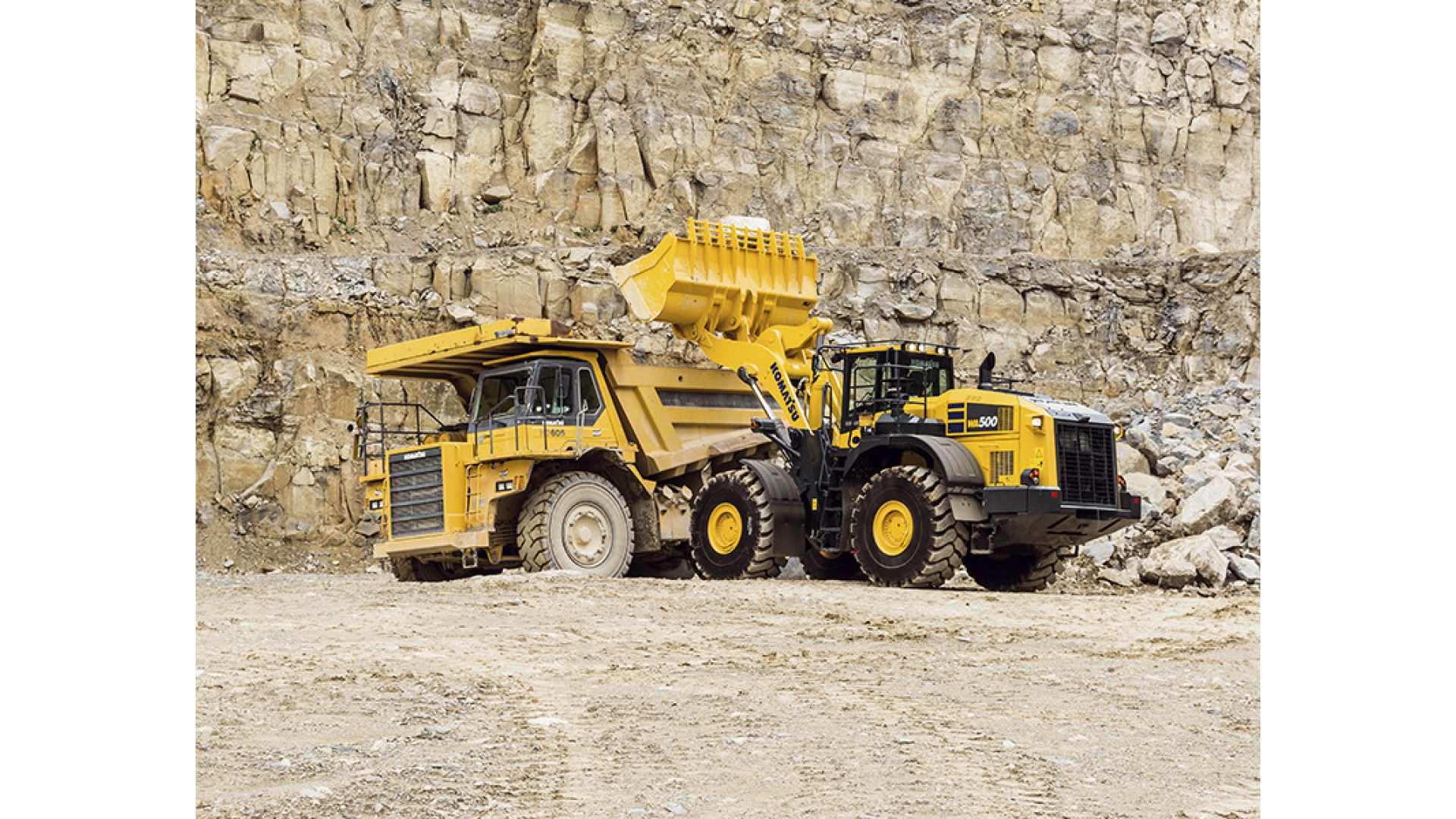 Pala Gommata KOMATSU WA500-8