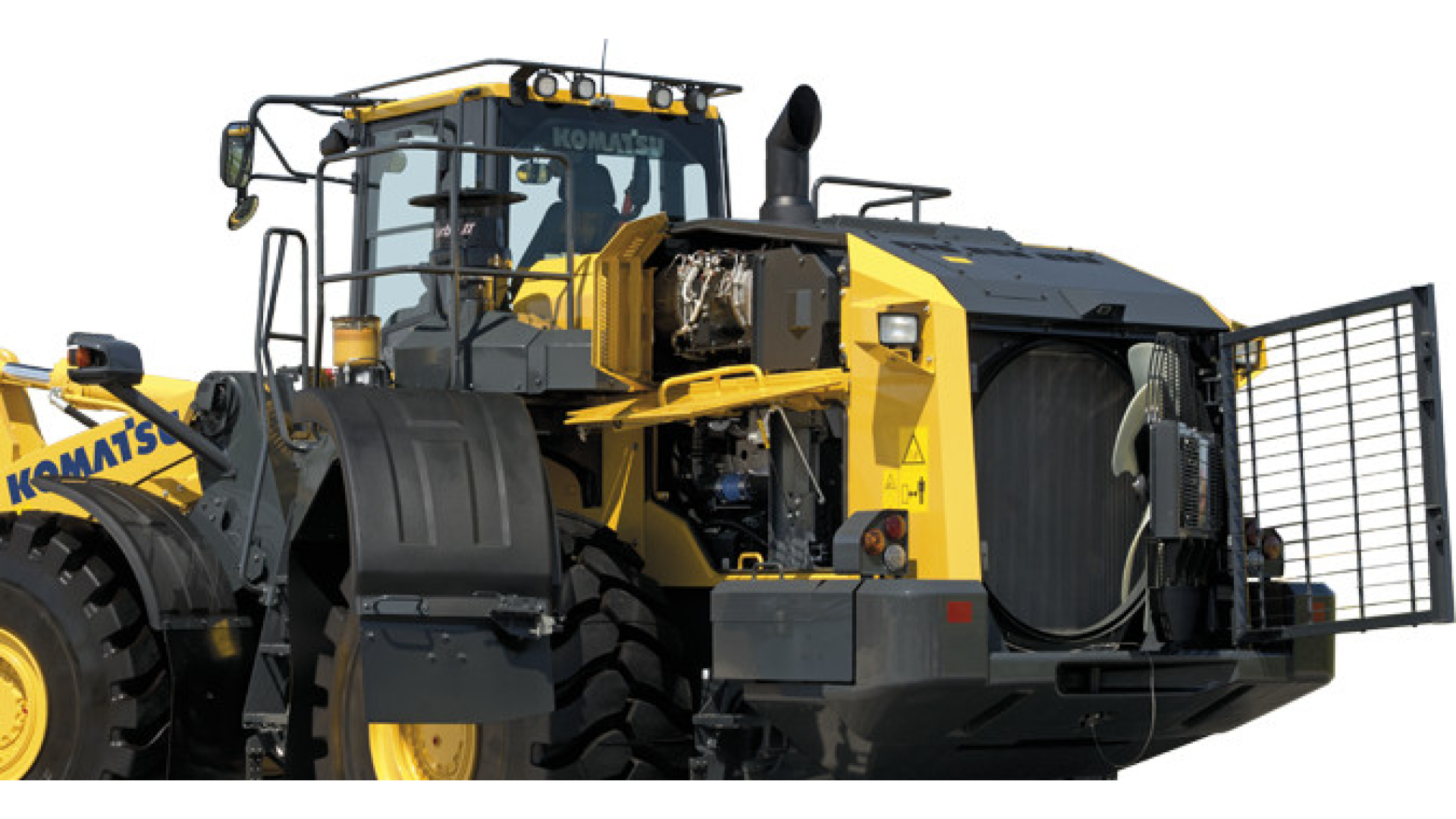 Pala Gommata KOMATSU WA500-8 Stone Handler