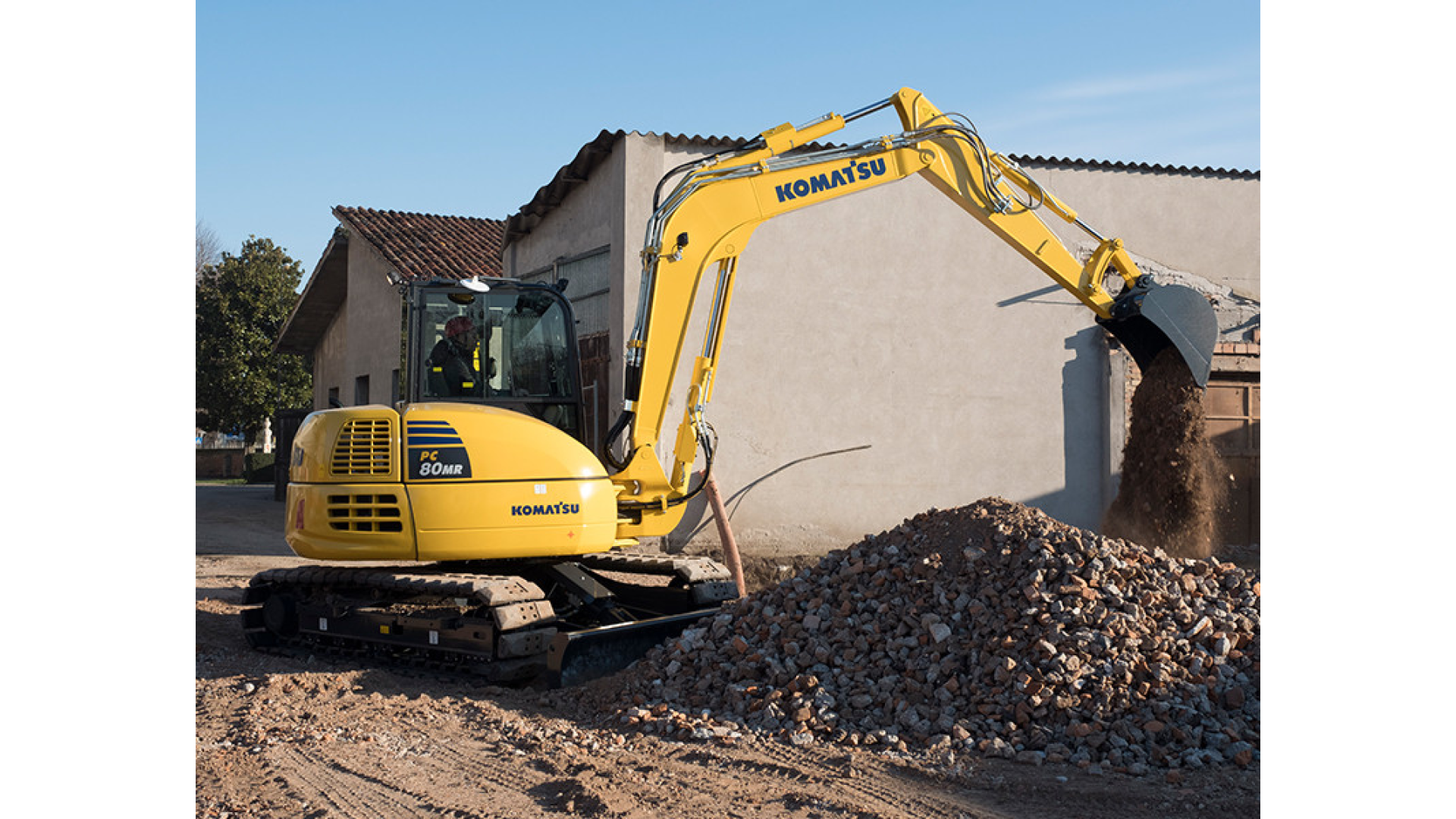 Escavatore KOMATSU PC80MR-5