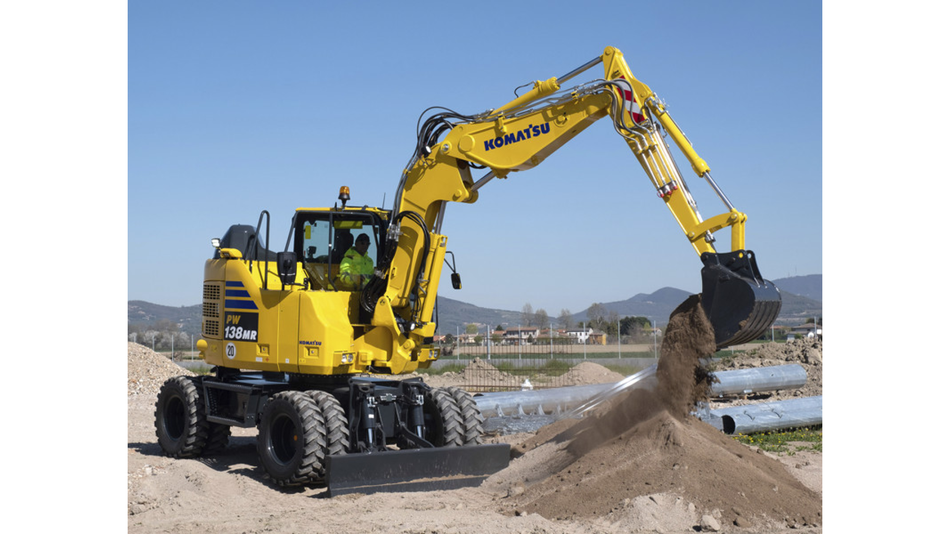 Escavatore KOMATSU PW138MR-11