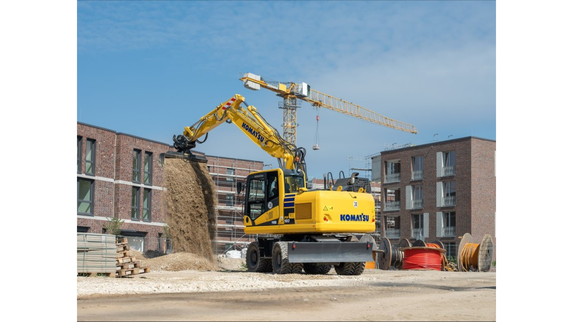 Escavatore KOMATSU PW160-11