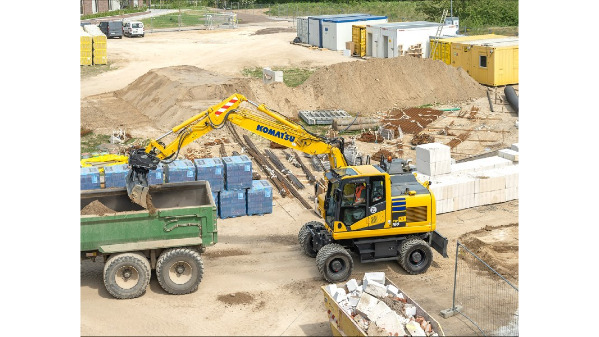 Escavatore KOMATSU PW160-11