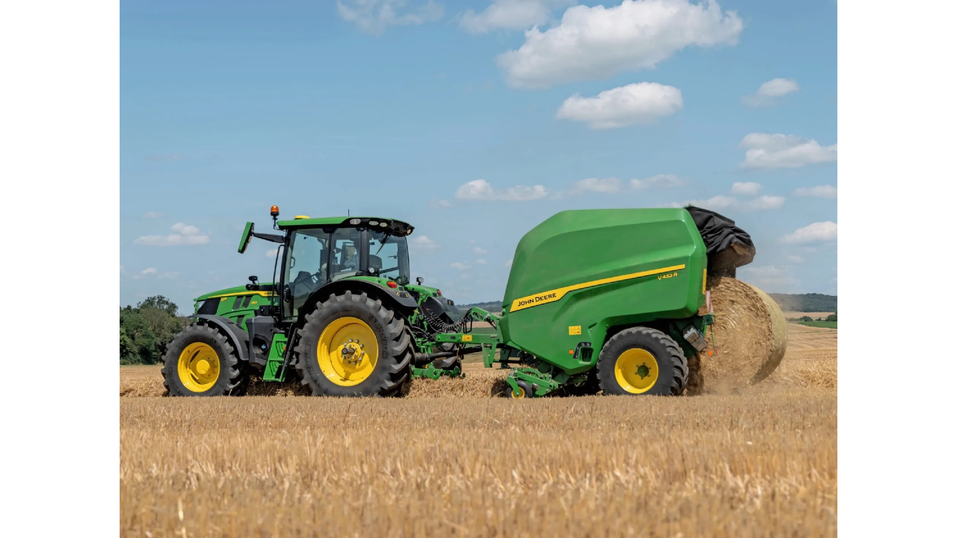 Rotopressa John Deere V452R