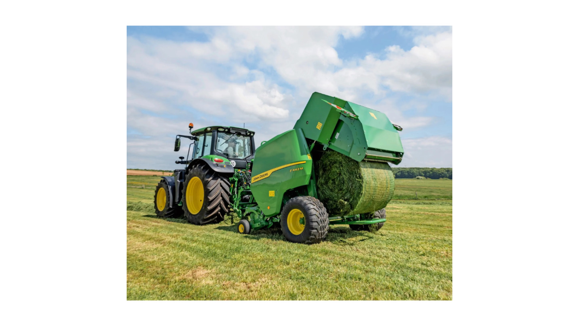 Rotopressa John Deere F442M