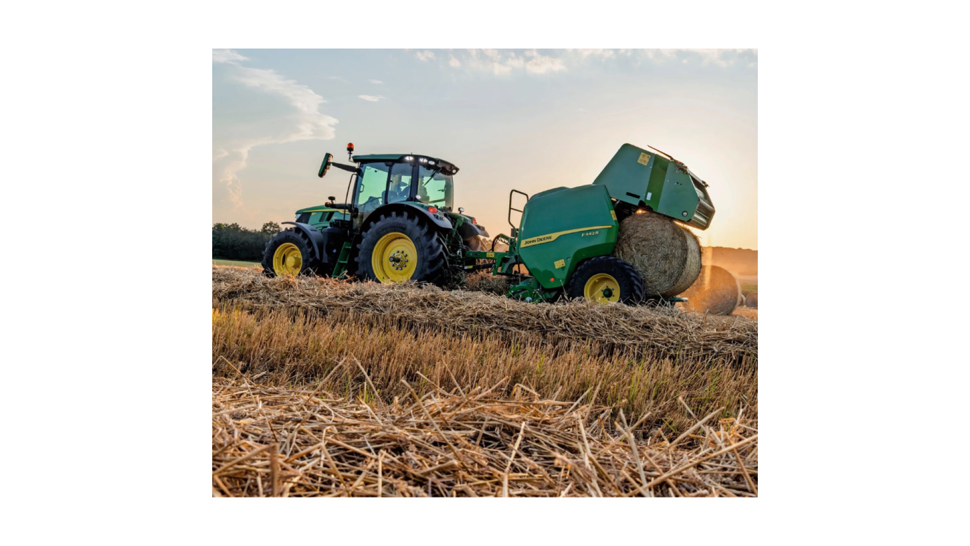 Rotopressa John Deere F442R