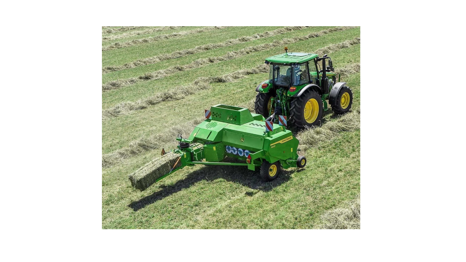 Pressa per balle quadre John Deere S180