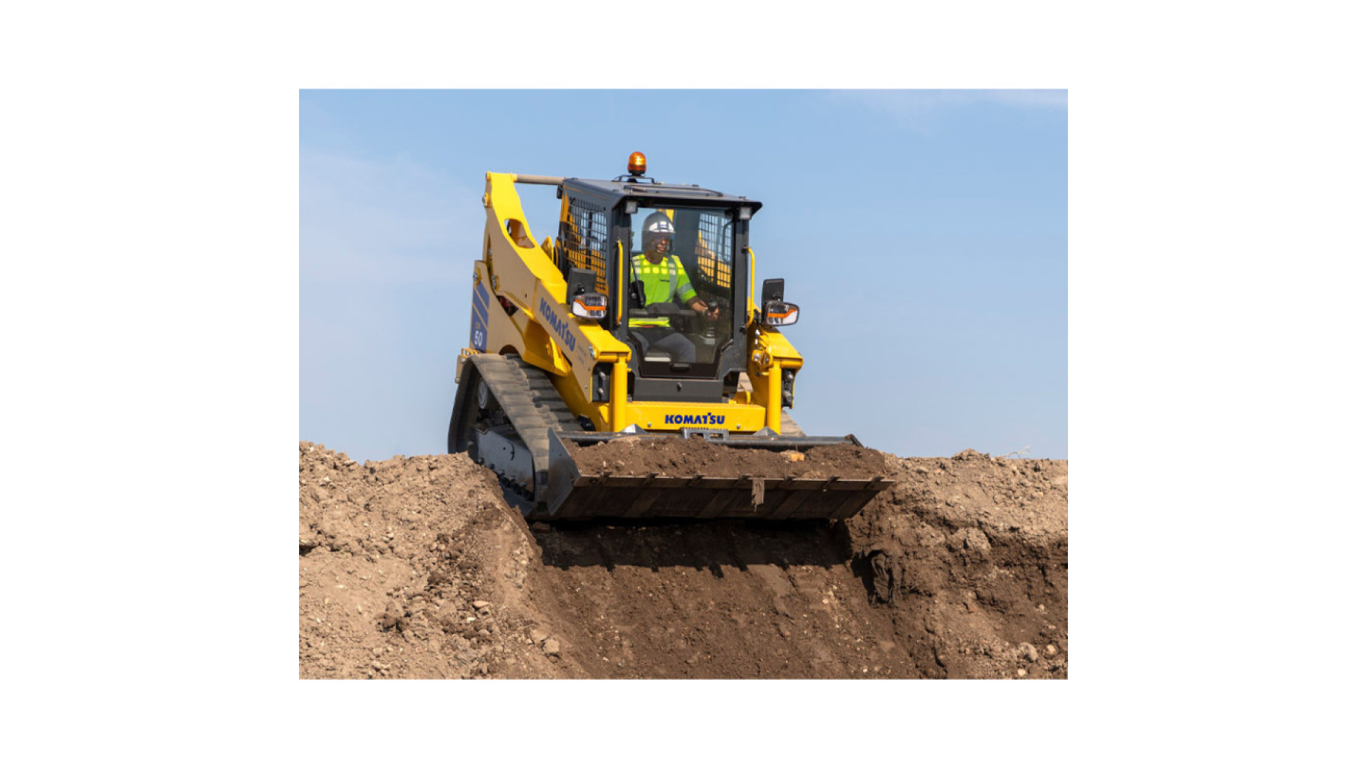 Minipala cingolata KOMATSU CK50-8