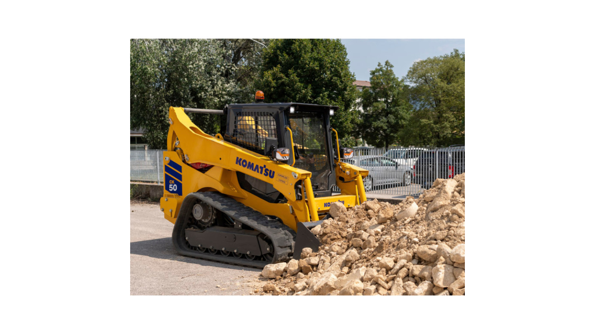 Minipala cingolata KOMATSU CK50-8
