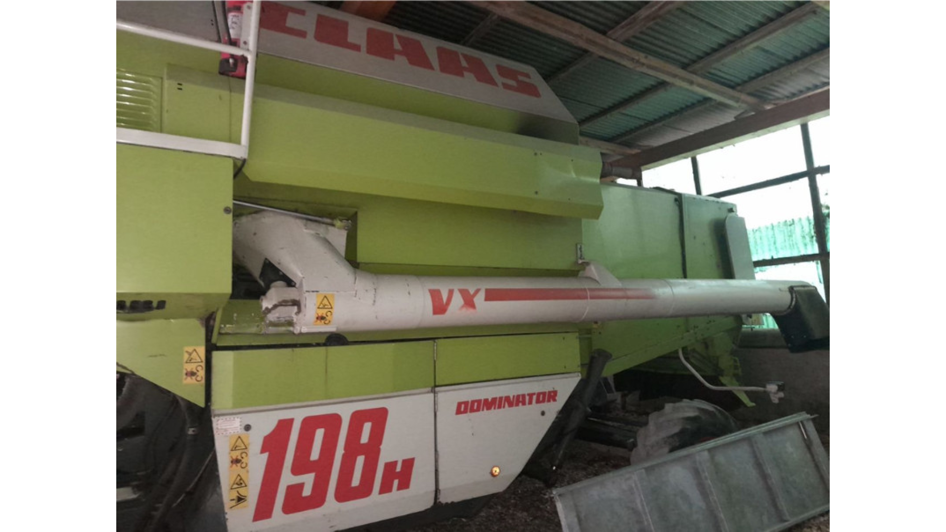 Mietitrebbia Claas DOMINATOR 198 H Usata
