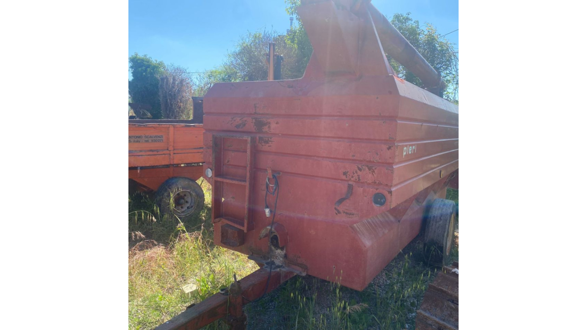 Cassone cereali Pieri GP 50 MS Usato