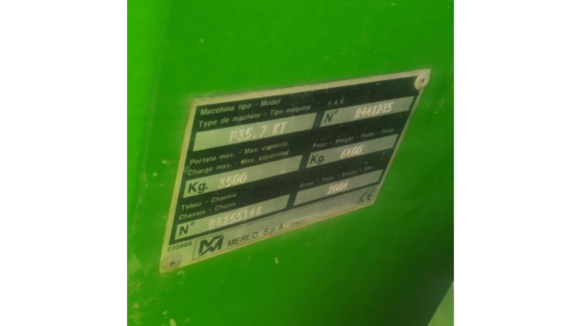 Sollevatore telescopico Merlo P35.7 KT Usato
