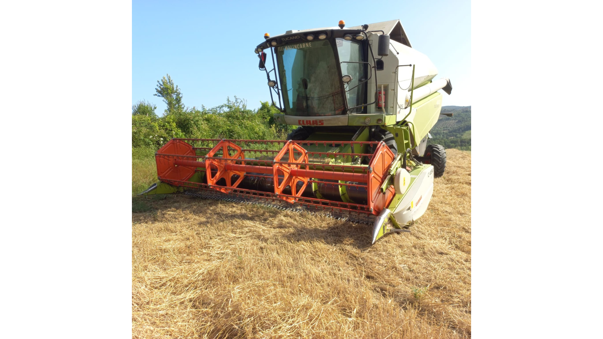Mietitrebbia Claas Tucano 430 APS Usata