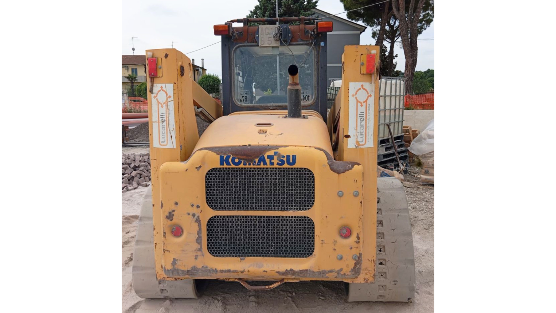 Minipala cingolata Komatsu CK30-1 Usata