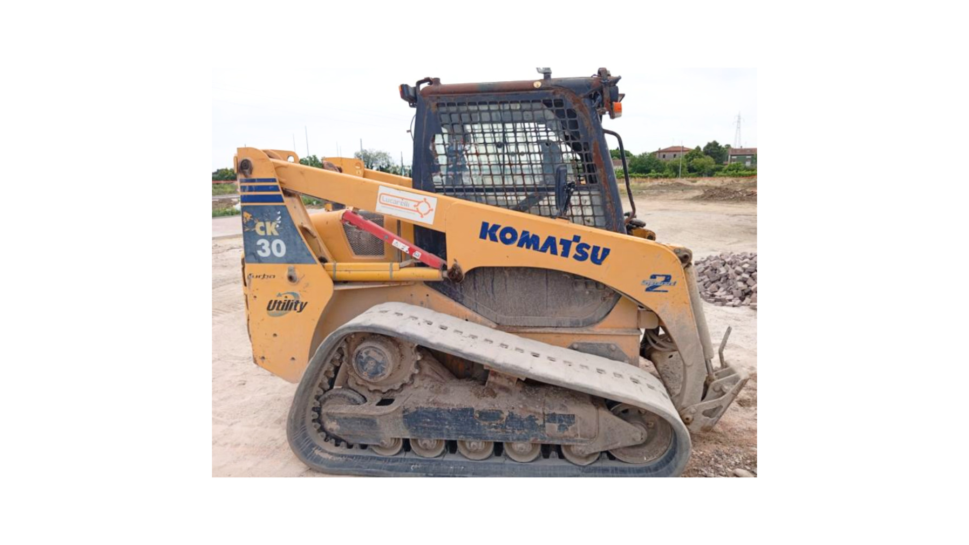 Minipala cingolata Komatsu CK30-1 Usata