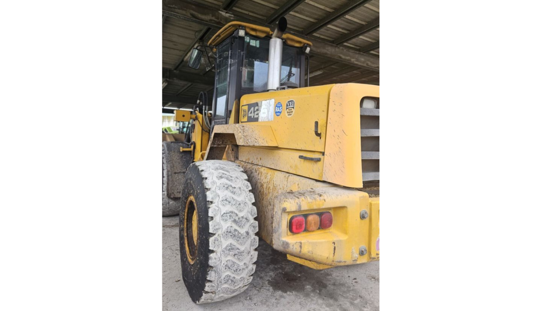 Pala gommata JCB 426HT Usata