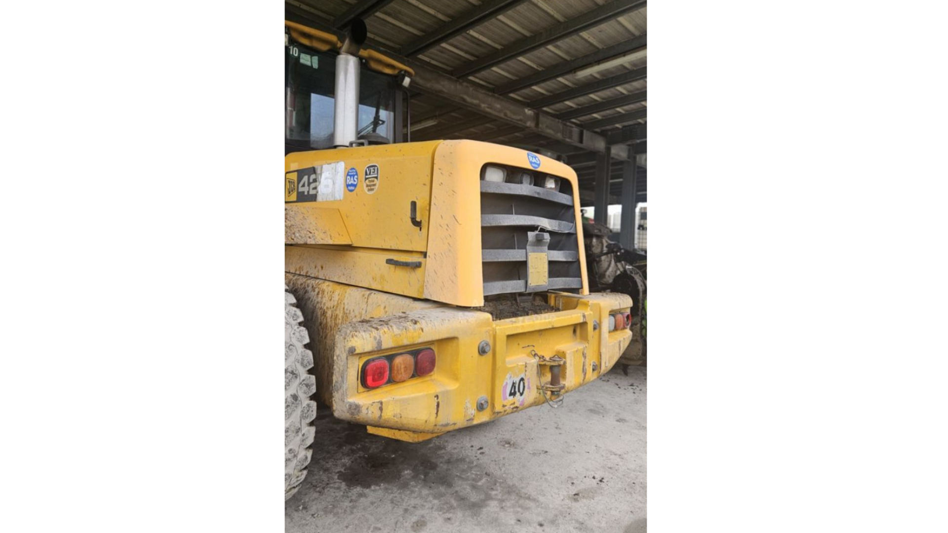 Pala gommata JCB 426HT Usata