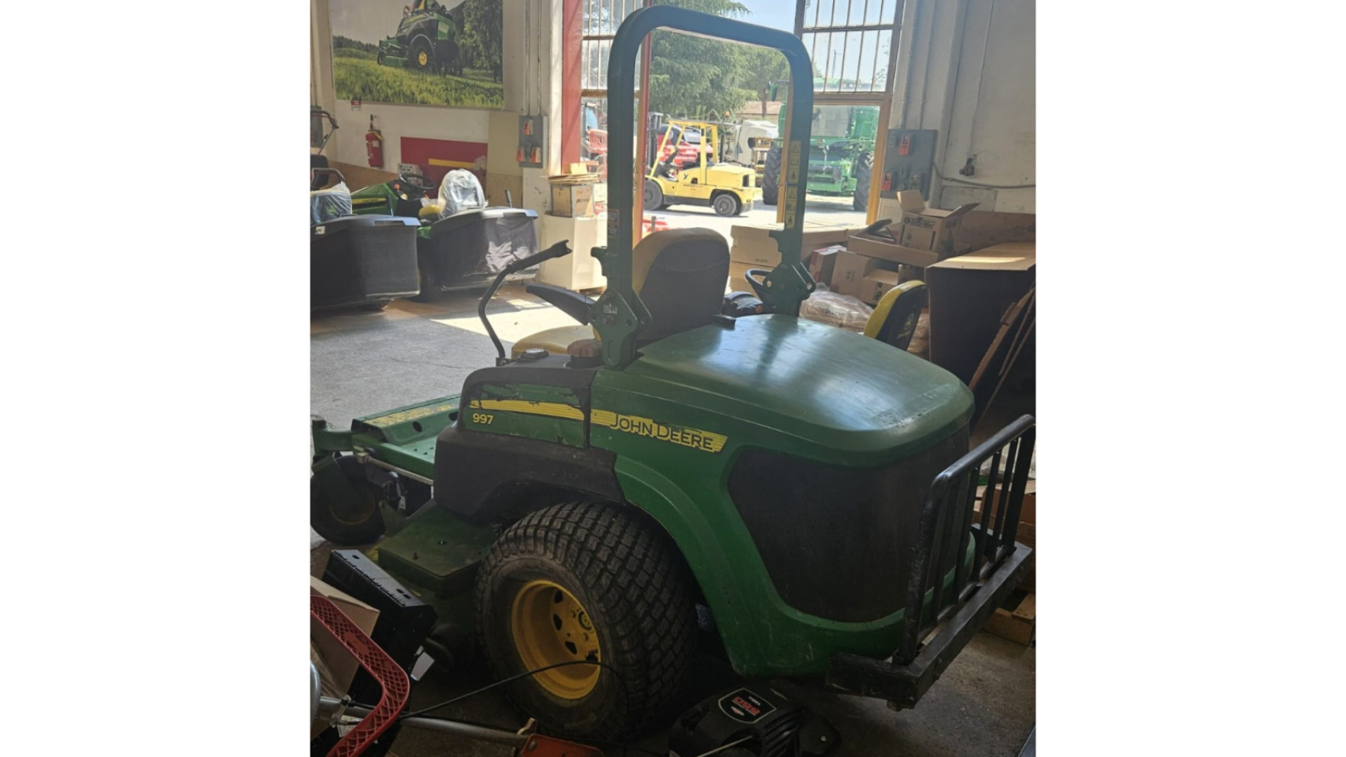 Trattorino John Deere Z997 Usato