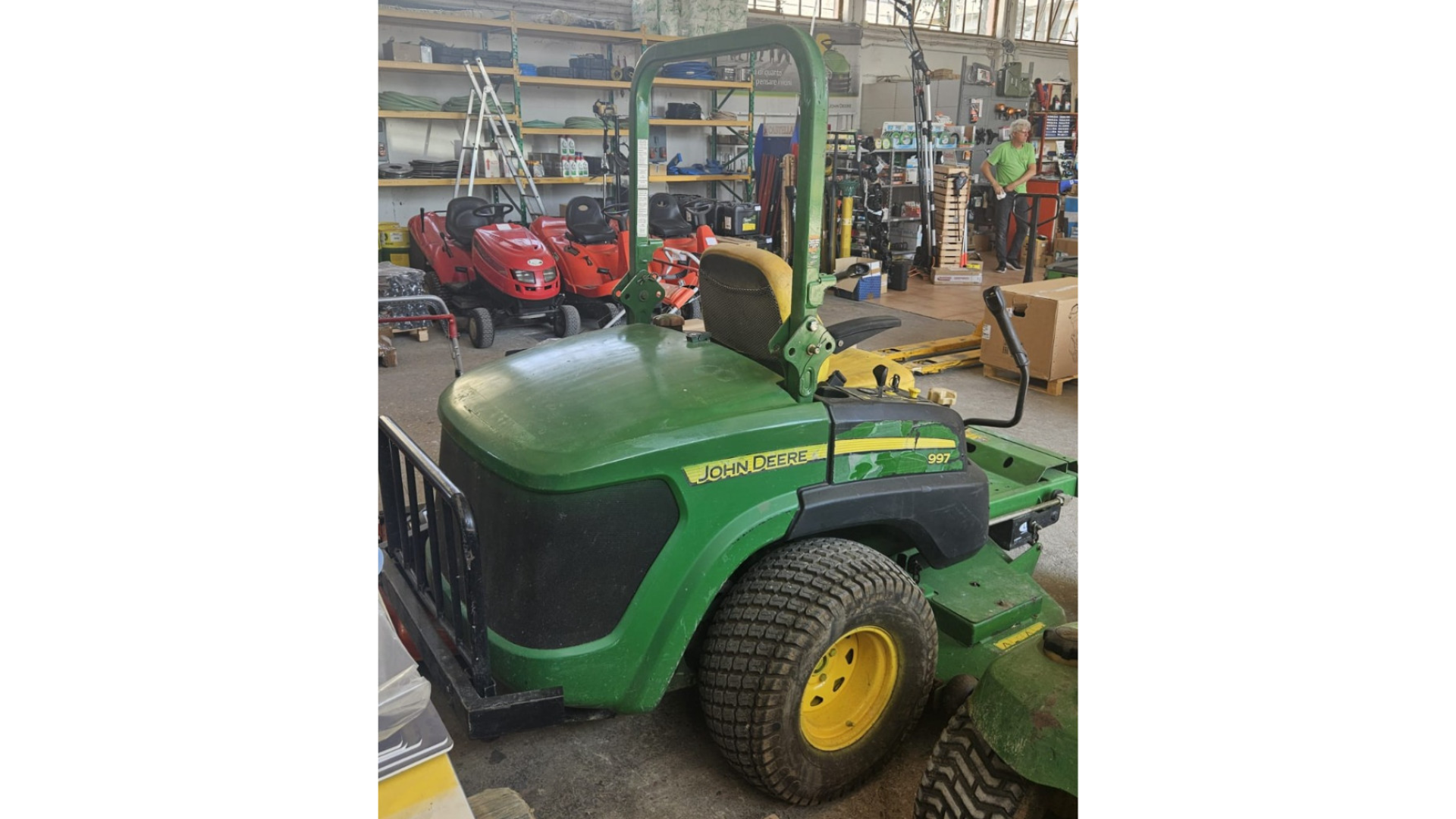 Trattorino John Deere Z997 Usato
