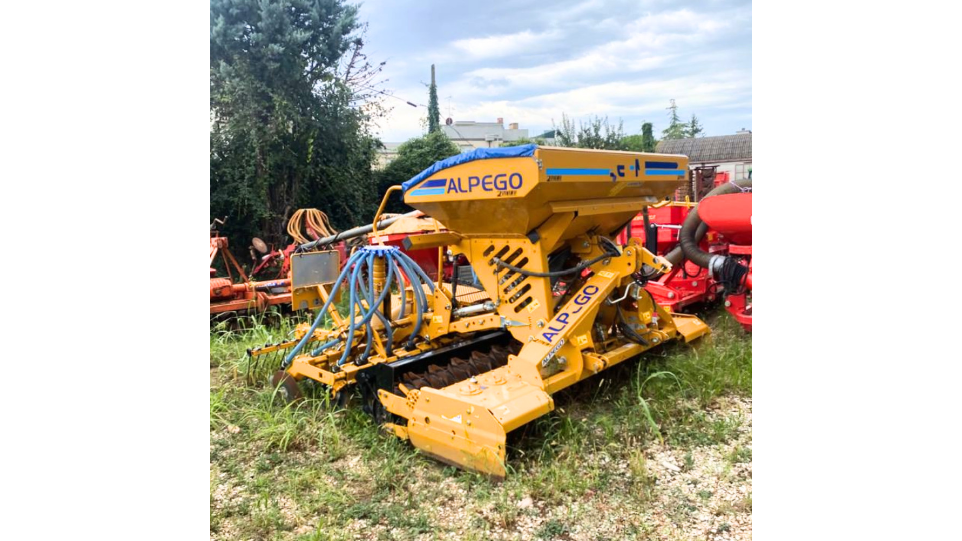 Seminatrice combinata Alpego JET-M 300 + RE-T 300 Usata