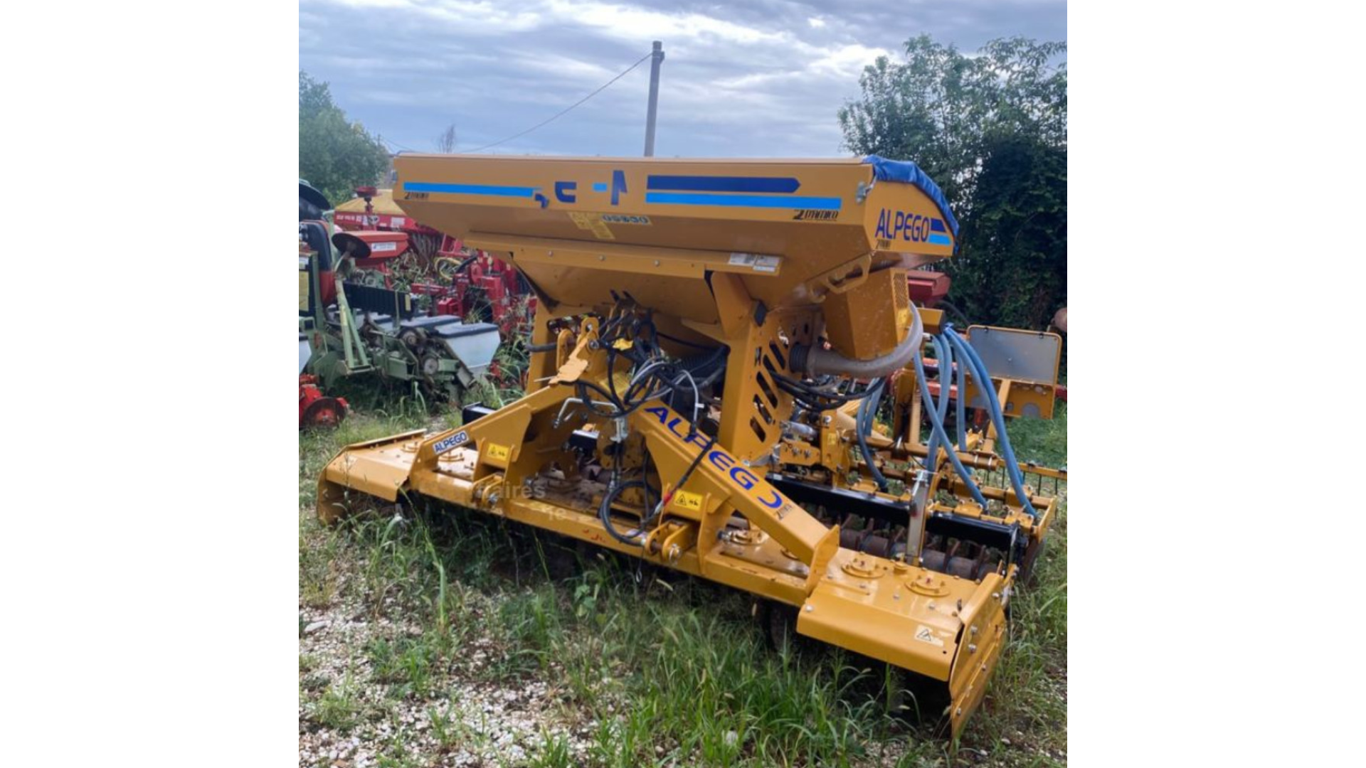 Seminatrice combinata Alpego JET-M 300 + RE-T 300 Usata