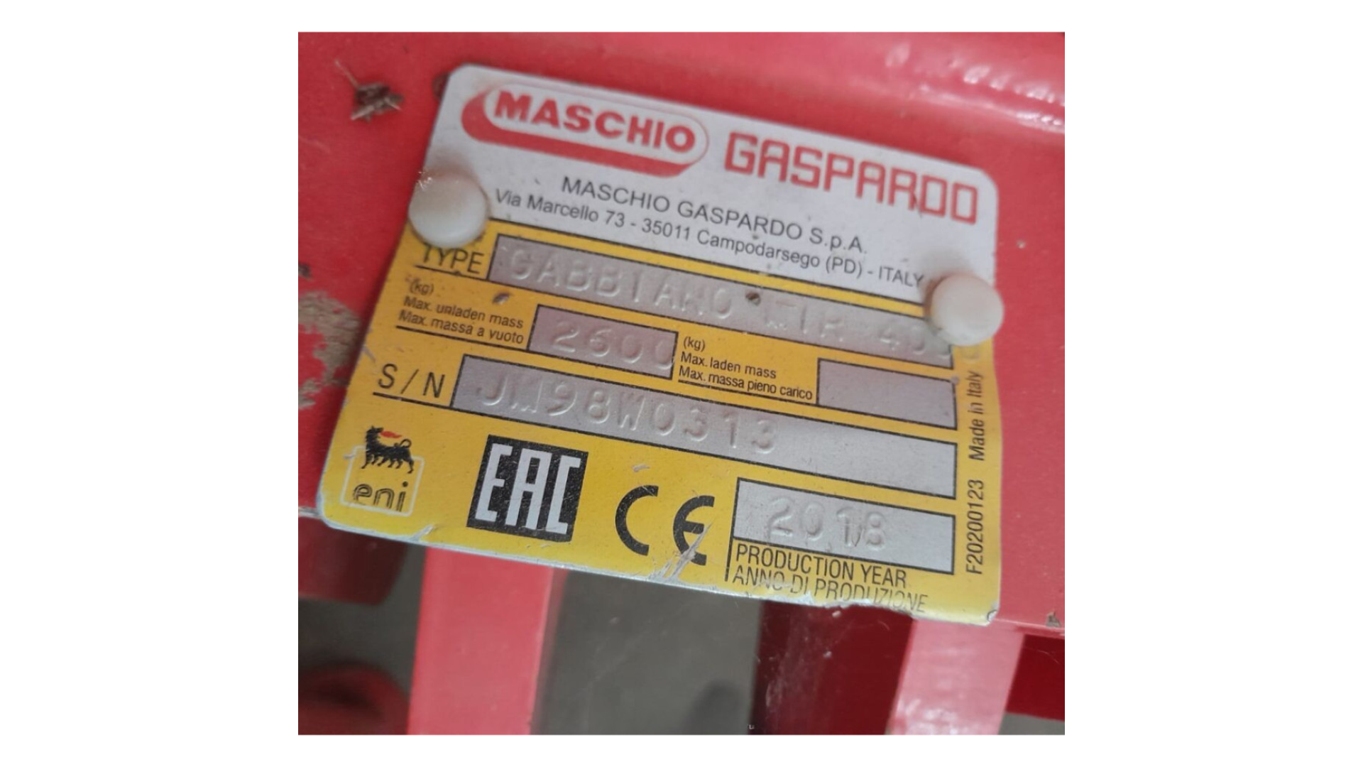 Seminatrice combinata Gaspardo CENTAURO 400 + Maschio GABBIANO Usata