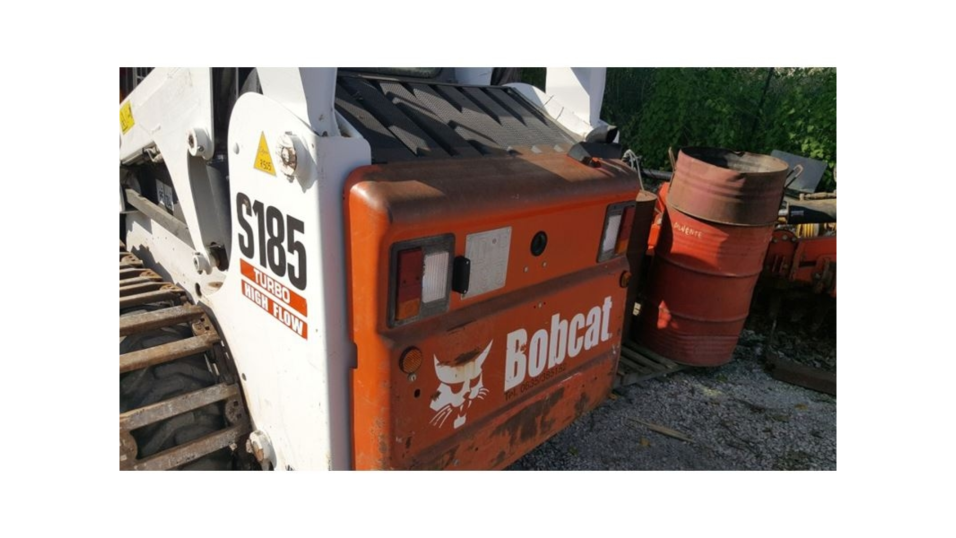 Minipala Bobcat S185 usata