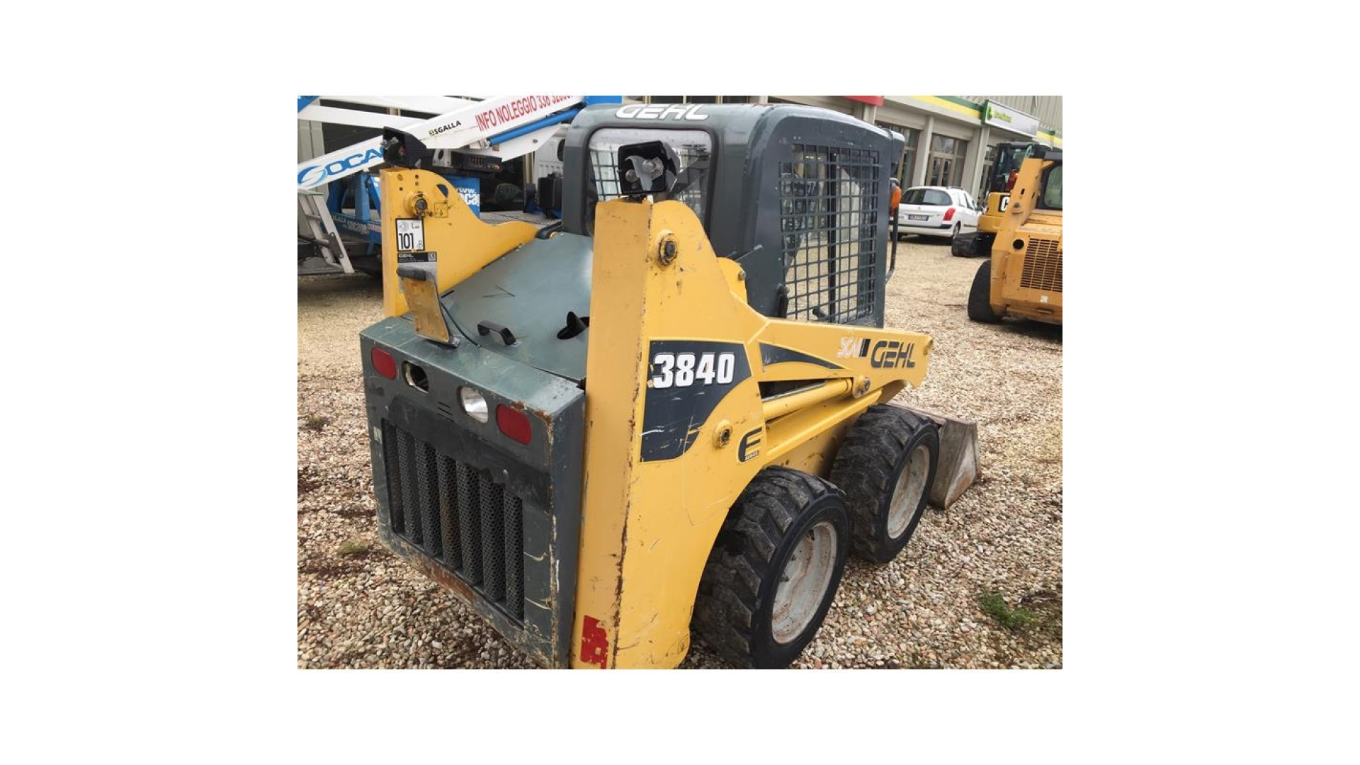 Minipala GEHL 3840 usata