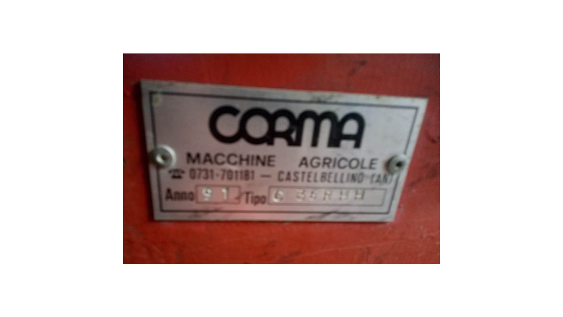 Aratro Corma C36 RHH usato