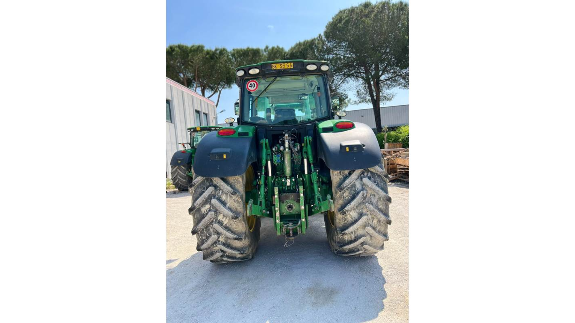 Trattore John Deere 6190R usato