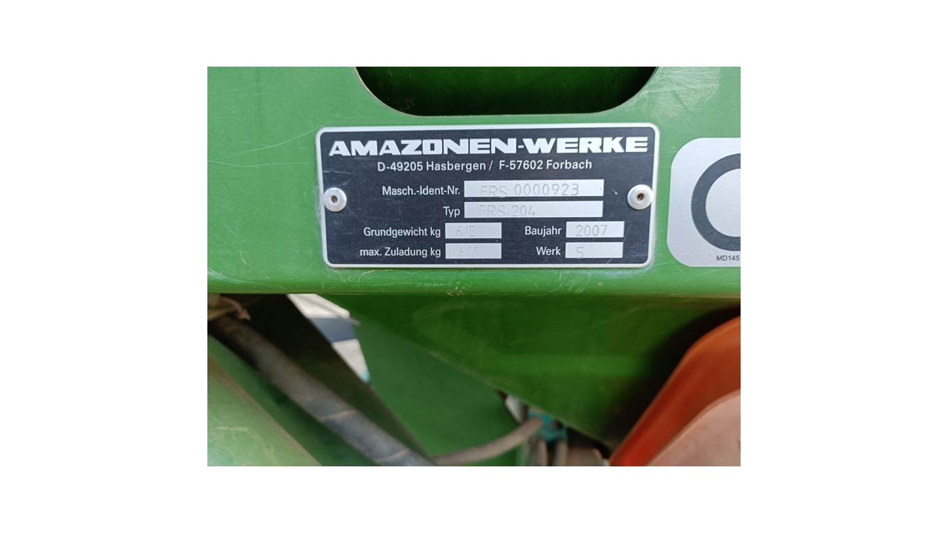 Seminatrice combinata Amazone Avant ASA603R usata