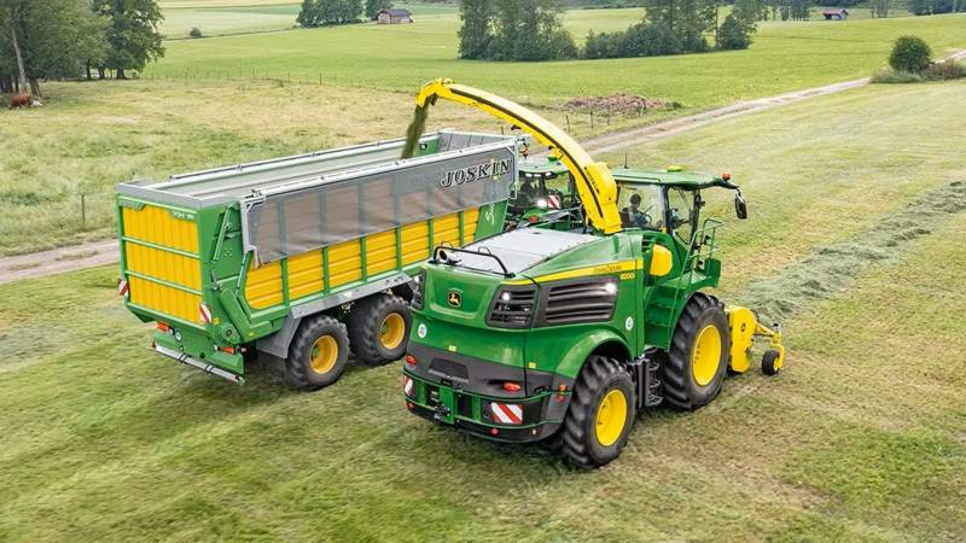 Trincia John Deere 8600