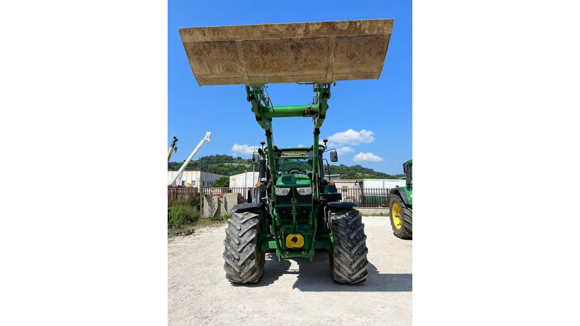 Trattore John Deere 6190R usato