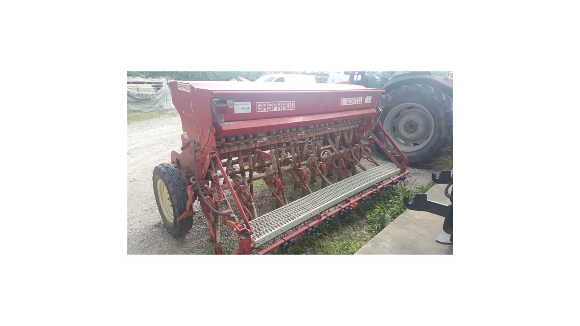 Seminatrice convenzionale in linea Gaspardo S 300 Hill usata