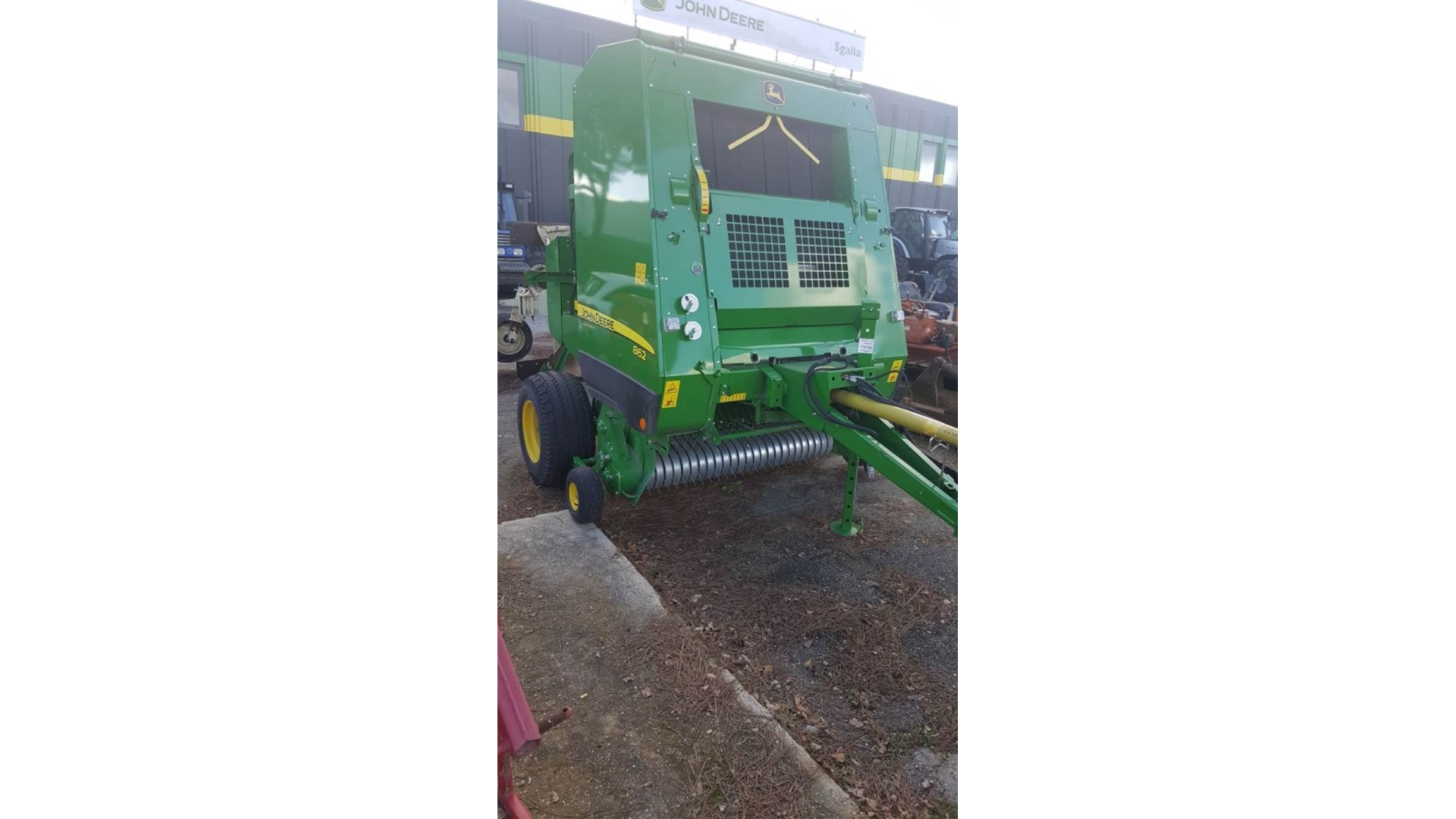 Rotopressa John Deere 862 HiFlow usata