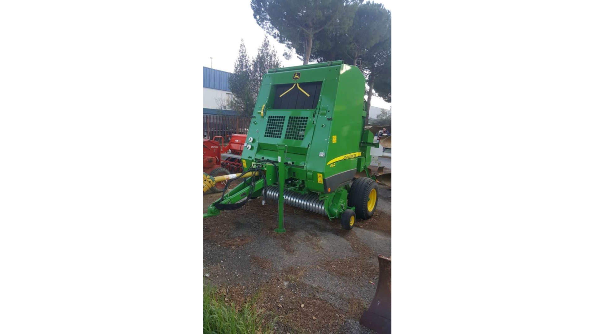 Rotopressa John Deere 862 HiFlow usata