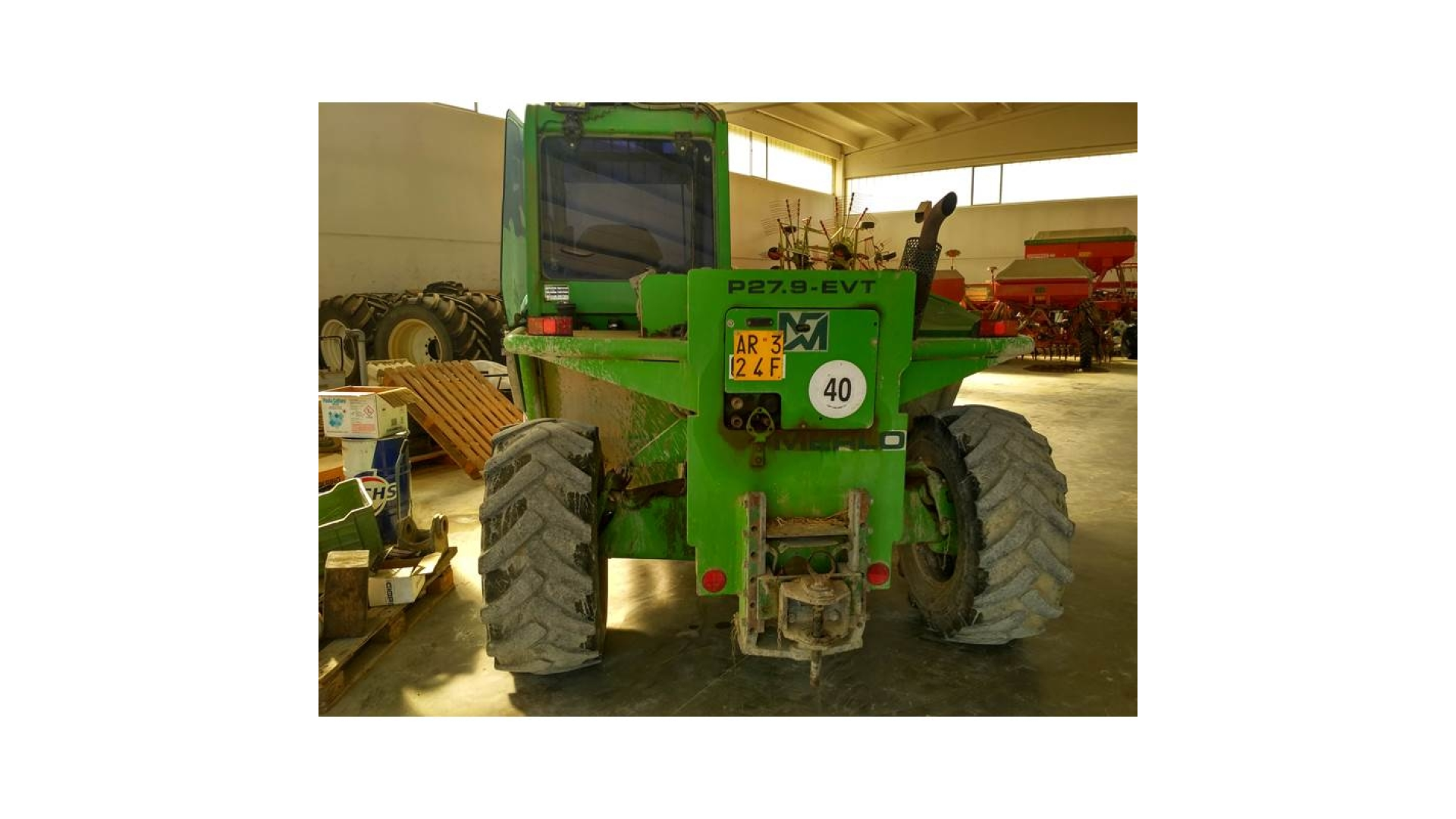 Telescopico Merlo P27.9-EVT usato