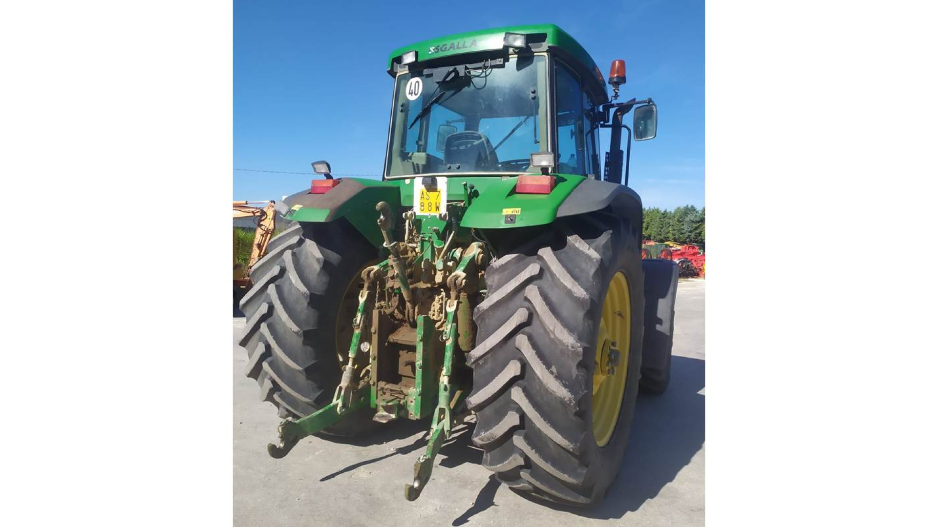 Trattore John Deere 7810 usato