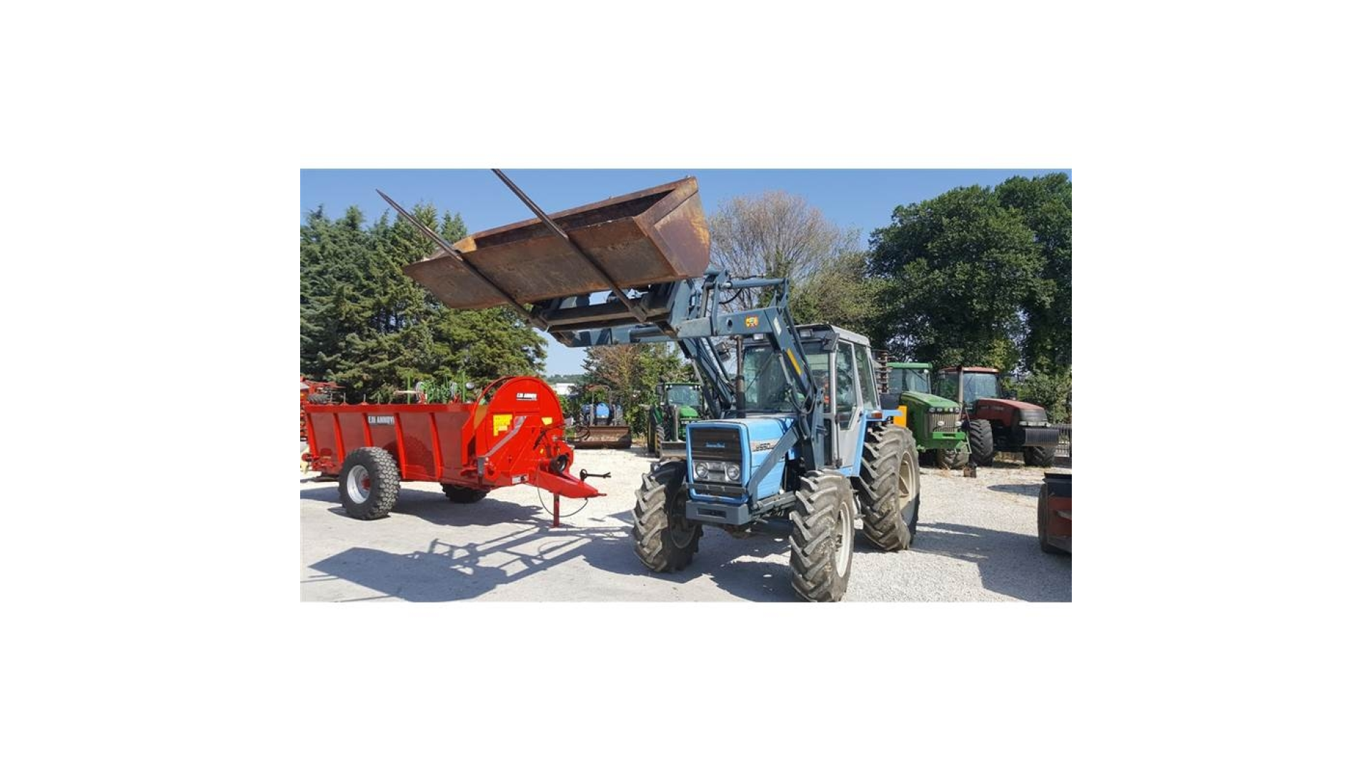 Trattore Landini 8550 DT usato