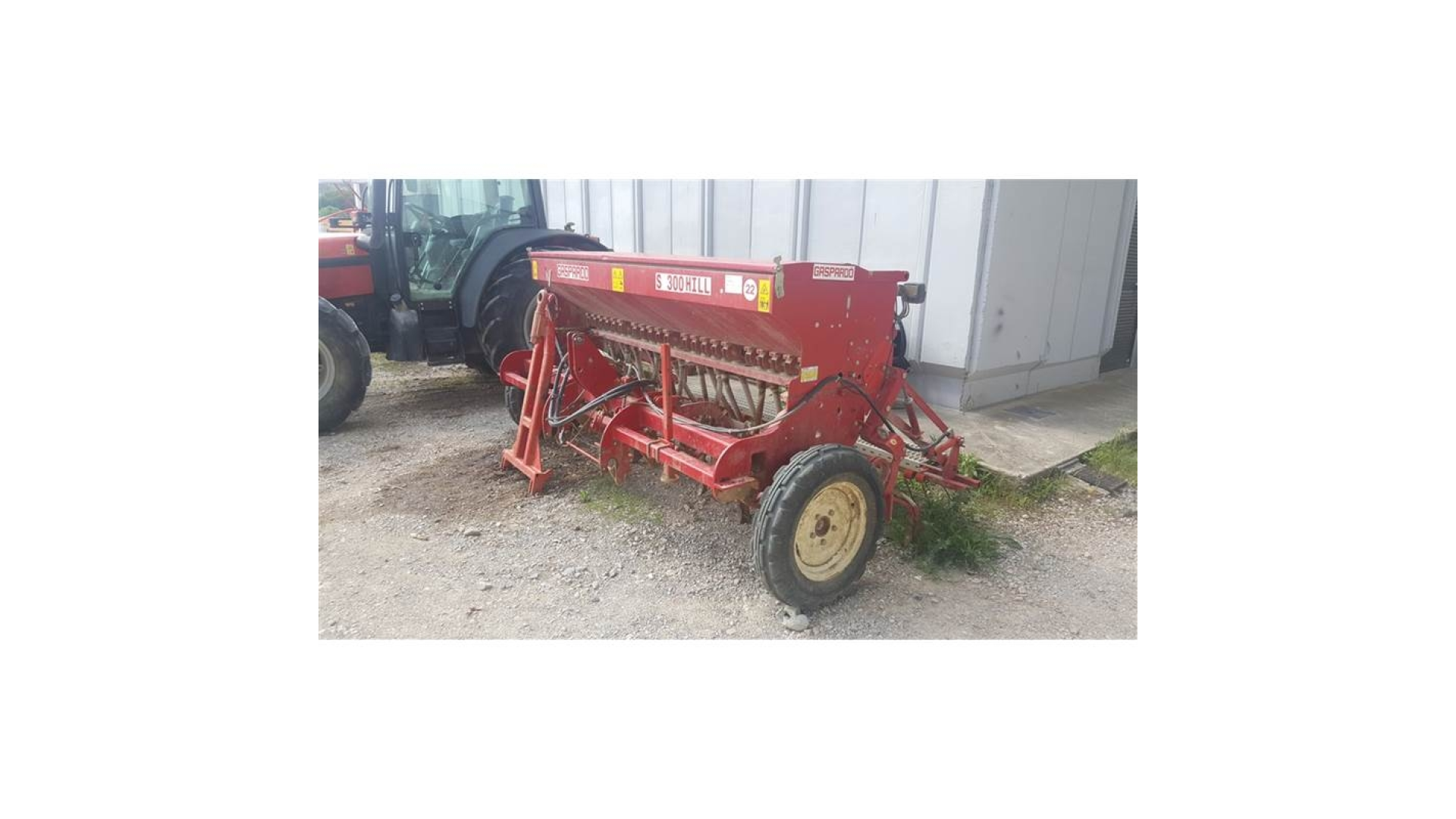 Seminatrice convenzionale in linea Gaspardo S 300 Hill usata