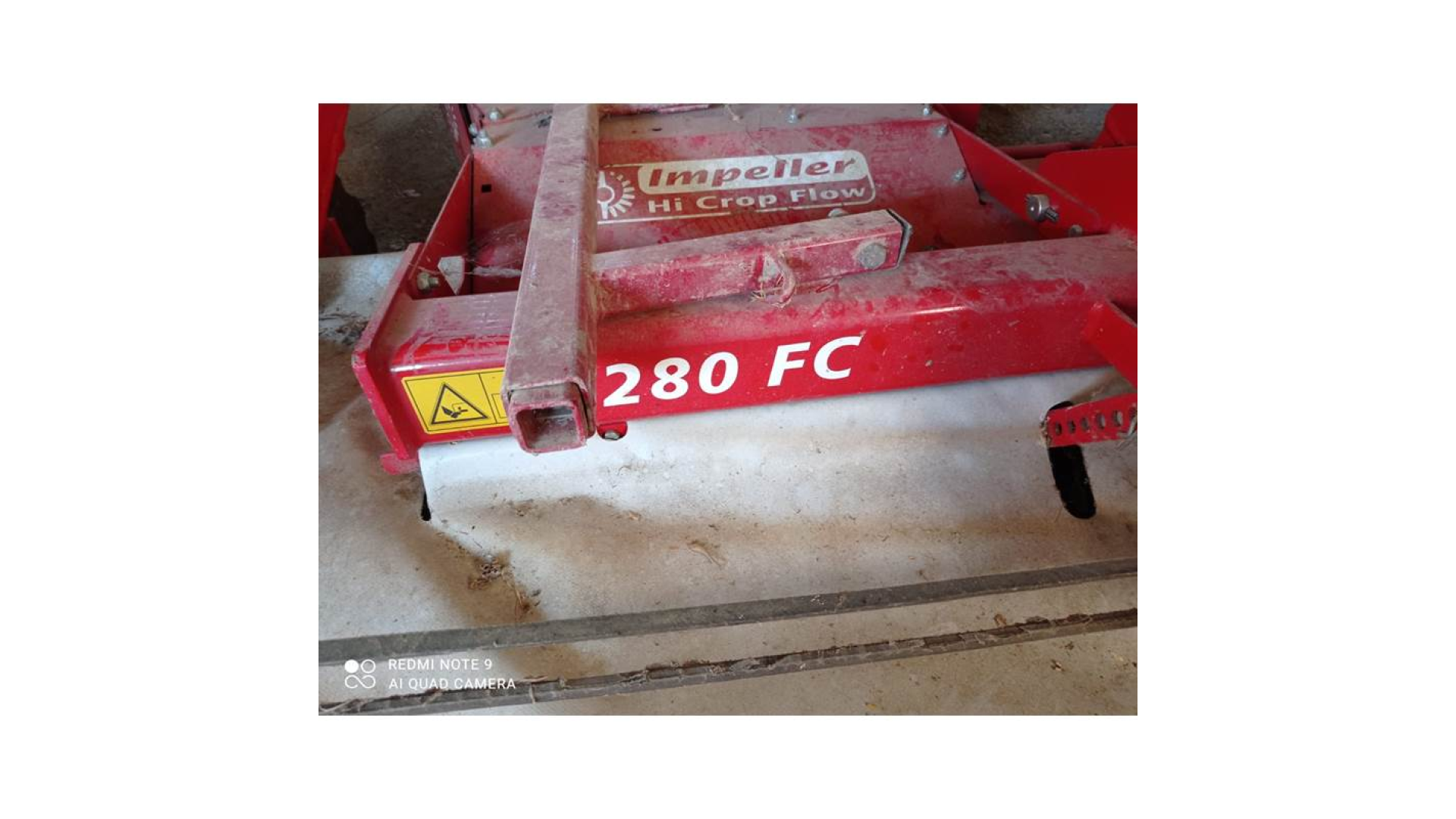 Falciacondizionatrice Lely FC 280 usata