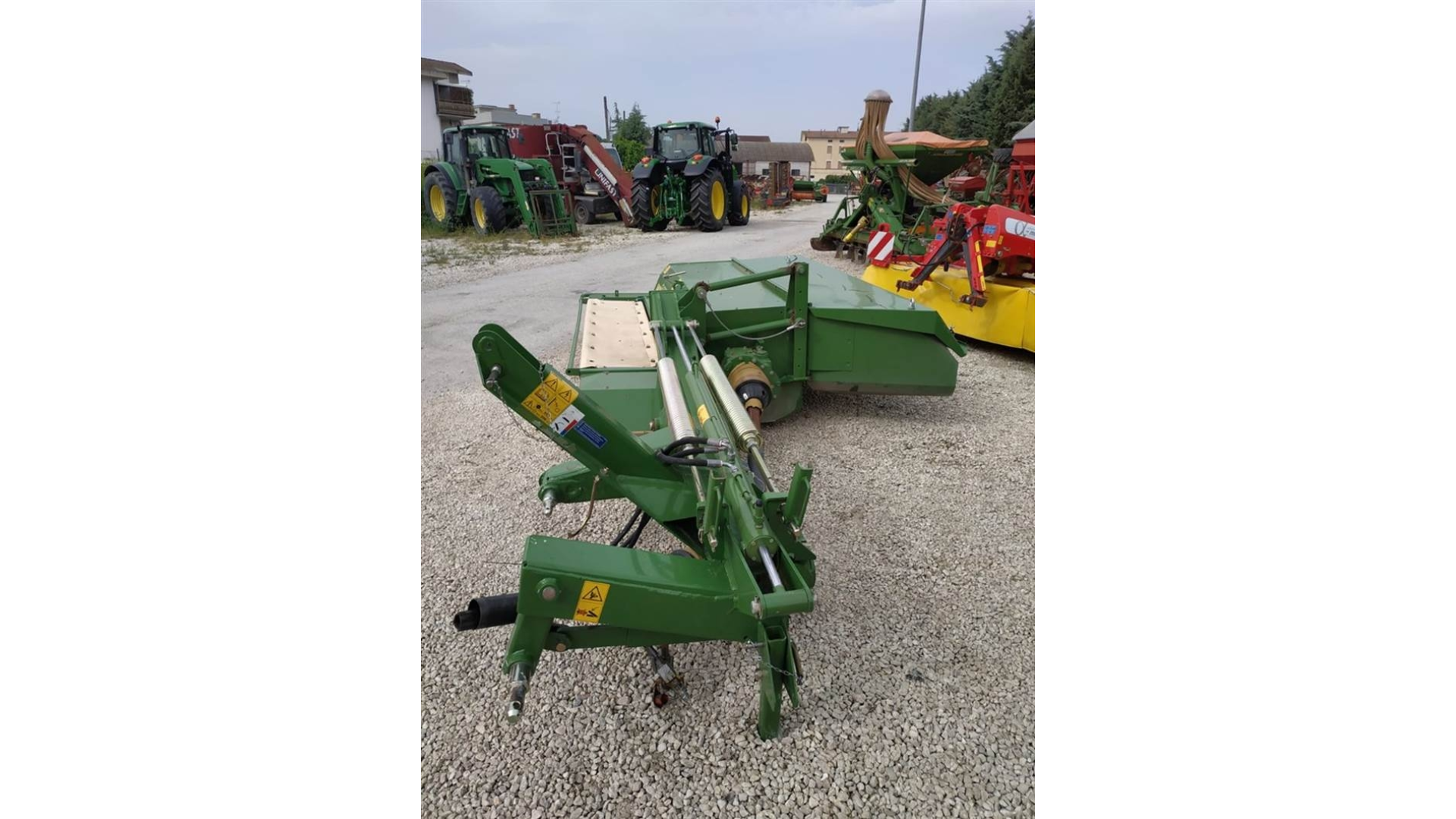 Falciacondizionatrice Krone EC 280 CV usata