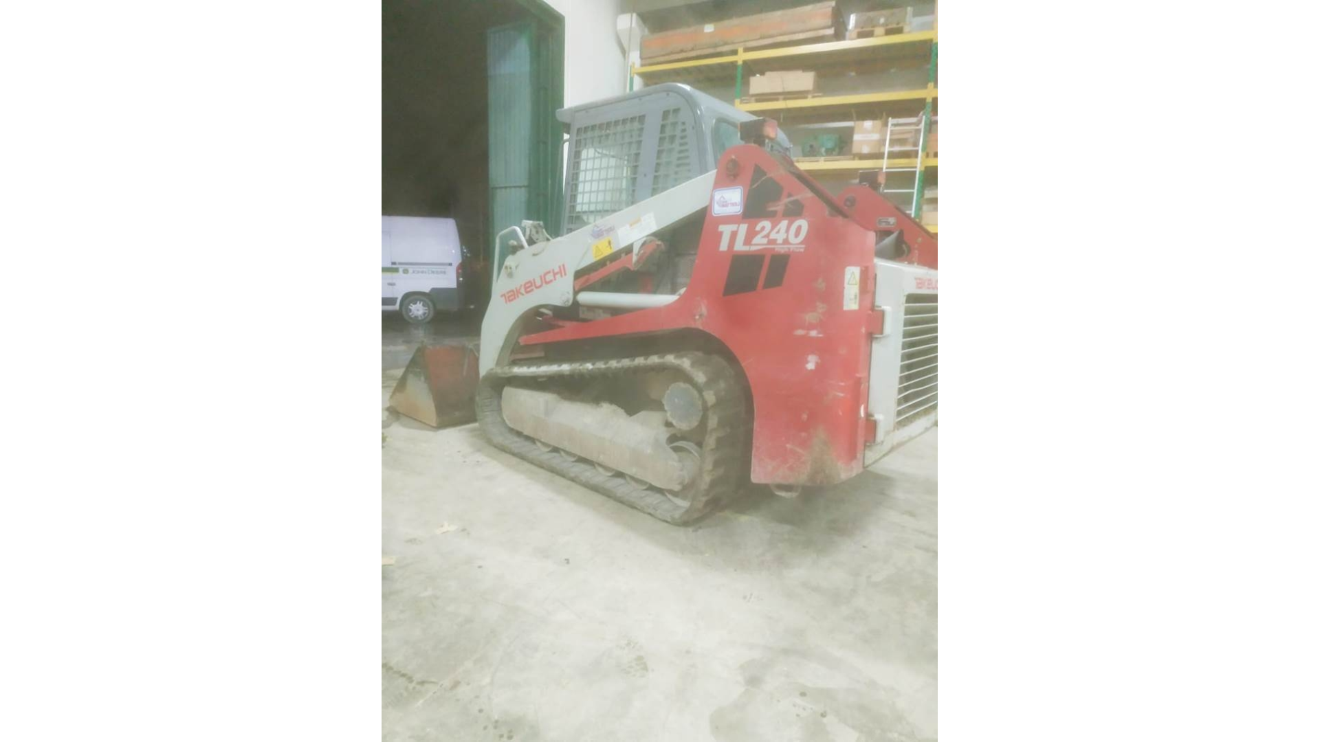 Minipala Takeuchi TL240 usata