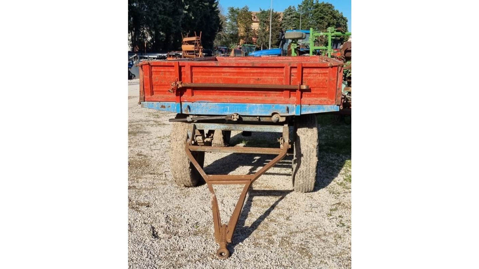 Rimorchio cassone Mutti 40 usato