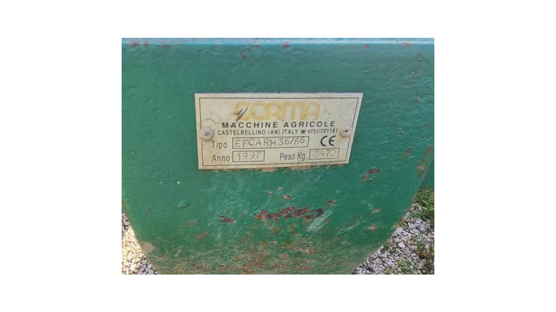 Erpice a dischi Cormagri EFCARH/36-66 usato